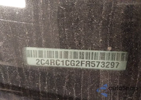 2015 Chrysler Town & Country Touring-L из США, поврежденный, VIN 2C4RC1CG2FR573297